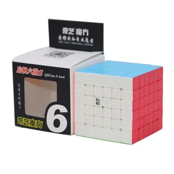 Qiyi Qifan S 6x6 Magic Cube Puzzl Žaislas , 2019 NAUJAS 6x6x6 Profesinės Greitis Kubo Švietimo Žaislai Čempionų Konkurse Kubas