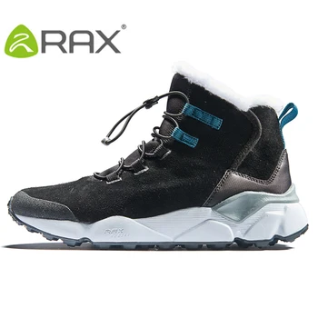RAX 2020 Lauko Vaikščiojimo Batai, Vyrams, Moterims, Kvėpuojantis Geunine Odos Sniego Batai vaikščioti Pėsčiomis Vaikščiojimo Batai, Žieminiai Batai, Vilnos