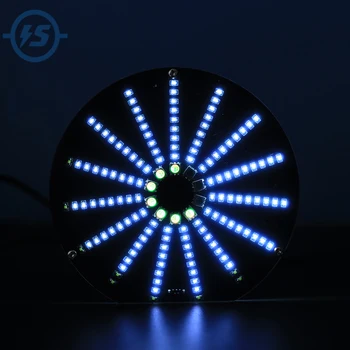 RGB LED Garso Muzika Visualizer Spektro Ekranas 