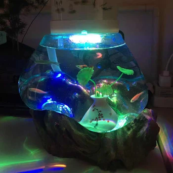 RGB Led Žuvų Bakas Šviesos Akvariumas Šviesos Žvejybos šviesos Vandeniui Povandeninės Šviesos diodų (LED Vandenyno Šviesos Fontanas Dekoro Nardymo Šviesos