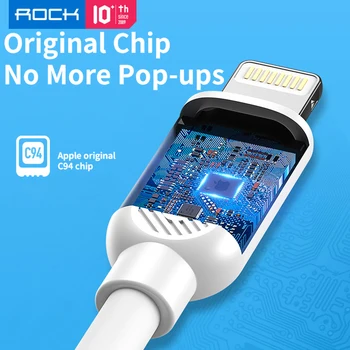 ROKO Pfi Žaibo Kabelį, Tipas C USB C Žaibo Duomenų Kabelis PD Greitai Įkrauti SINCHRONIZUOTI Duomenis Laidą 
