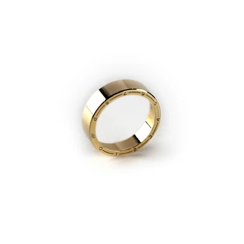 Rankenos Padengti Aukso Apkalos Apsauginis Žiedas, skirtas FiiO M15 Hi-Res Muzikos Grotuvas Priedai Nerūdijančio Plieno Rankenėlę-M15 Dangtis