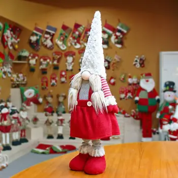 Rankų Darbo Kalėdų Elf Apdaila Bagažo Nuolatinis Švedijos Gnome Tomte Žaislas, Lėlė Papuošalai Padėkos Dienos Dovanos