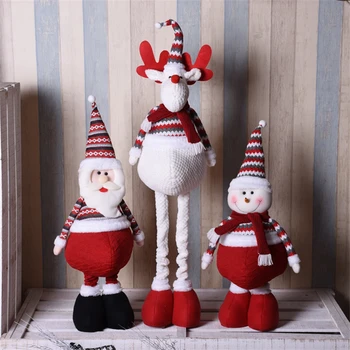Raudona Kalėdų Eglutės Papuošalus Didelis Bagažo Santa Claus Sniego, Kalėdų Lėlės, Dekoracijos, Šaliai, Papuošalai Linksmų Kalėdų