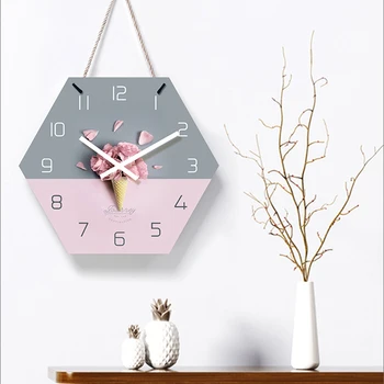Reloj de sumalti Šiaurės kambarį apdailos Spalva svajones sieninis laikrodis Kūrybos Akrilo Sieniniai Laikrodžiai Didelės Apvalios Dekoro Laikrodžiai siųsti