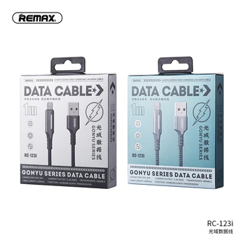 Remax Žvalgybos Streamer power-off duomenų kabelis 2.4 greito įkrovimo Cinko lydinio, ir pintas duomenų kabelis iphonex/11/11pro