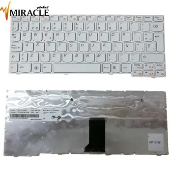 Remontas Jums Gyvenimo NAUJI Ispanija SP klaviatūra LENOVO IdeaPad S10-3S S10-3 S100 U160 U165 M13 E10-30 Baltos spalvos nešiojamojo kompiuterio klaviatūra