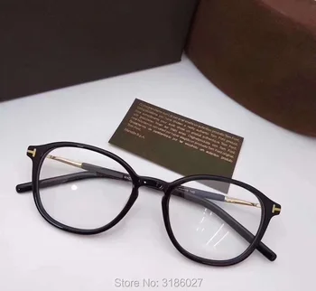 Retro apvalūs akiniai Moterys Vyrai Recepto Optinis Prekės tomas 5397 Rėmo vyras Gafas Akiniai Akiniai lentes akiniai oculo