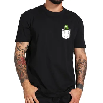 Rick Marinatas Kišenėje marškinėliai Medvilnė, Įkvėpė Modelio Spausdinimo Trumpas Rankovėmis Minkštas Kvėpuojantis Pavasario Marškinėlius EU Dydis