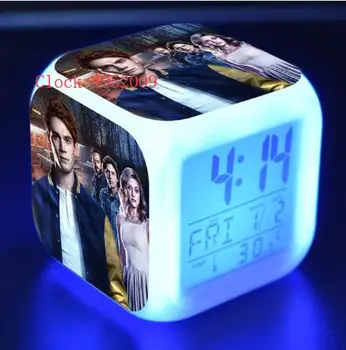 Riverdale Animacinių filmų skaitmeninis laikrodis-žadintuvas Vaikams, Žaislai Led Laikrodis-Žadintuvas reloj despertadorelectronic pabusti šviesos stalo reveil wekker
