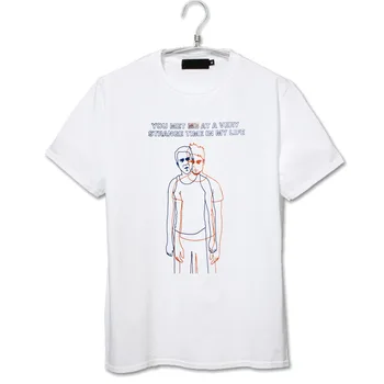 Rock, punk stiliaus kova movie Print T-Shirt Mados Cool O-kaklo vyriški Marškinėliai trumpomis Rankovėmis Atsitiktinis Vyrų, moterų Drabužiai Tee