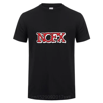 Roko Grupė Nofx Marškinėliai Vyrams Viršūnes Naujas Mados Trumpas Rankovės Hip-Hop T-shirt Tees Mans 