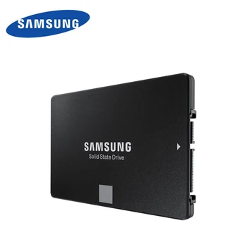SAMSUNG HDD 2,5 Colio 860 EVO SSD 120gb 250gb 500gb 1 TB Vidinio Kietojo Disko SATA3 NAND Kietąjį Diską MLC Desktop PC Nešiojamas kompiuteris