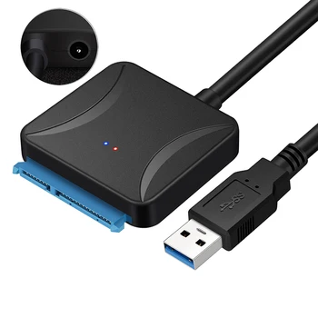 SATA USB 3.0 SATA Kabeliai Konverteris Vyrų 2,5/3.5 colių HDD / SSD Diskas, Laidas Adapteris Laidinio Konvertuoti