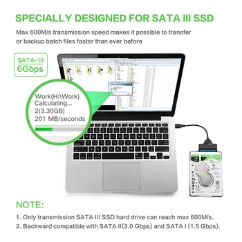 SATA į USB Adapteris iš 2.5