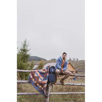 SIMWOOD 2020 m. Žiemos naujas berberų vilnos vidinis džinsinio audinio paltai vyrams šiltu dirbtiniais shearling Striukės su Gobtuvu plauti derliaus viršutiniai drabužiai SI980705