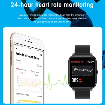 SKMEI P22 Vyrai Moterys Smart Žiūrėti Sport Fitness Tracker Širdies ritmas, Kraujo Spaudimas, deguonies Stebėti IP67 Smartwatch 