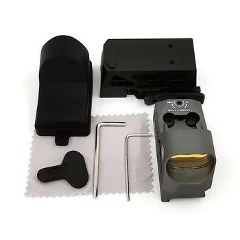 SOTAC-PAVARŲ Mini red dot lazerio ROMEO3 akyse medžioklės taikymo sritis šautuvai susidoroti Reflex Optika Taktinis QD tvirtinimas su 20mm Geležinkelių