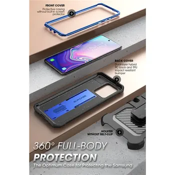 Samsung Galaxy S20 Ultra Atveju / S20 Ultra 5G Atveju SUPCASE UB Pro viso Kūno Dėklo Dangtelis BE Built-in Screen Protector