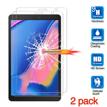 Samsung Galaxy Tab 8.0 & S Parkeris (2019 m.) SM-už p200 SM-P205 Screen Protector, Tablet Apsauginė Plėvelė Anti-Scratch Grūdintas Stiklas