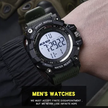 Sanda skaitmeninis žiūrėti vyrų karinės sporto žiūrėti vyriški žiūrėti laikrodis Relogio Masculino 2018 naują dizainą, prabangos prekės