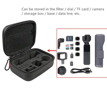 Saugojimo krepšys VMI kamera Nešiojamų atveju, PU neperšlampamas maišelis, filtras, Atsarginės dalys langelį VMI PALMIŲ Kišenėje osmo fotoaparatas