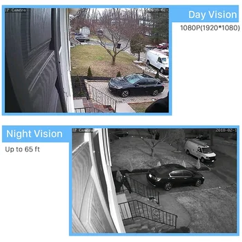 Saugumo Kameros Pažangų Belaidį Mobiliųjų Telefonų Nuotolinio Valdymo Namų Lauko HD Kamera 720P 3.6 mm/1080P 3.6 mm