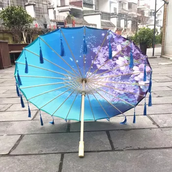 Senovės Kinija Japonija Skėtis Hanfu Kimono Gėlių Filmas, TELEVIZIJA, Fotografija, Studija Dance Umbrella Kardas Cosplay Žaidimas Projektų Skėtis