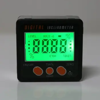 Skaitmeninis Inclinometer Elektroninių Matlankis Aliuminio Lydinio Korpuso Kampine Lauke Kampo Matuoklis Matuoklio Matavimo įrankis N1HF