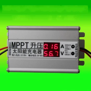 Skaitmeninis ekranas MPPT Saulės baterijų elementų Įkroviklis, duomenų Valdytojas Kolonėlė 12-55v 24-85v Baterijos įkrovimo įtampos Reguliatorius