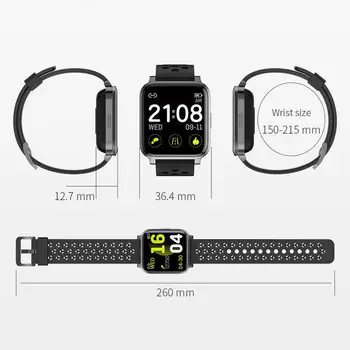 Smart Watch Moterų Sporto Žiūrėti Touch Smartwatch Vyrų Fitneso Seklys atsparus Vandeniui Juosta Smart Watch 