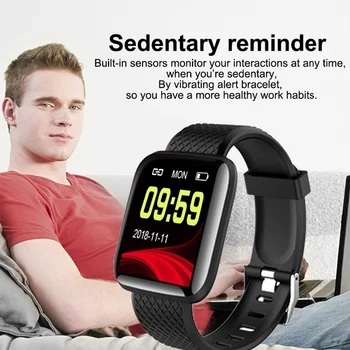 Smart Watch Vyrų, Moterų Kraujo Spaudimas Vandeniui Smartwatch Širdies ritmo Monitorius Fitness Tracker Žiūrėti GPS Sport 