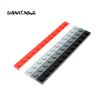 Smartable Plokštė 1X12 Statybinių Blokų Dalys Žaislai Vaikams Švietimo Kūrybos Suderinama žinomo Prekės ženklo 60479 SS Žaislai 40pcs/daug