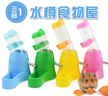 Smulkių naminių gyvūnėlių vandens butelį Plastiko geriamojo fontano Mano Kaimynas Totoro Triušis Ežys Maisto Indai Stovėti Maisto Dubenėlį
