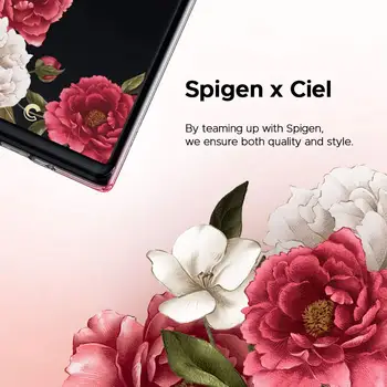 Spigen Naujas CYRILL Cecile Gėlių Series Case for Galaxy Note 10 Plius - Mados Klasikinio Skirtos Aukštos Kokybės Apsaugos Atvejais