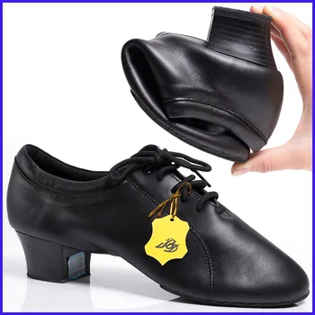 Sporto Žaidimas Skirtas Dance shoes lotynų Vyrų batų Kalėdų Dovana BD 419 natūralios Odos Šokių mokyklos dėvėjimuisi atsparios neslidžios