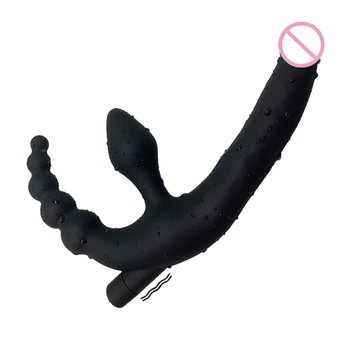 Stebėjimo Dirželis ant Dildo Tikroviškas Dildo, Vibratoriai Massager Lesbiečių 3 1. Vibratorius G-Spot Stimuliuoti Klitorį Sekso Žaislas, skirtas Pora