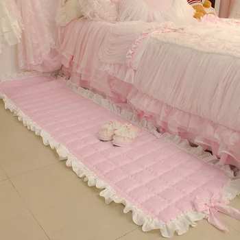 Super Saldus kilimo romantiška kilimai kambarį bowknot kambarį kilimas miegamajame kilimų pynimas plotas kilimas, miegamojo sofa kilimėlis