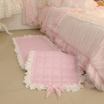 Super Saldus kilimo romantiška kilimai kambarį bowknot kambarį kilimas miegamajame kilimų pynimas plotas kilimas, miegamojo sofa kilimėlis
