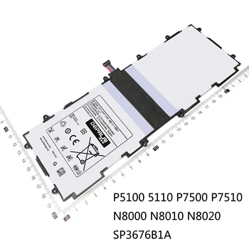 T8220E SP3676B1A Tablečių Bateriją, Skirtą Samsung Galaxy Note 10.1 M. Leidimas P601 P600 T520 P605 P607 P5100 P5110 P7500 7510 N8000