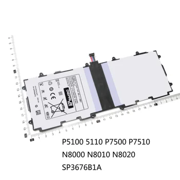 T8220E SP3676B1A Tablečių Bateriją, Skirtą Samsung Galaxy Note 10.1 M. Leidimas P601 P600 T520 P605 P607 P5100 P5110 P7500 7510 N8000