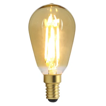 TIANFAN 6pcs/Pak Led Lemputės Derliaus Led Kaitrinės Lemputės ST45 4W 220/240v E14 Edison Varžtas Mažos Bazės