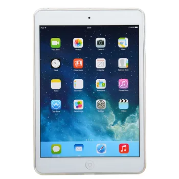 TPU Silikono Aiškiai iPad 9.7 10.2 Mini Oro 1 2 3 4 5 6 skaidrus galinis Dangtelis, Skirtas 