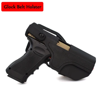 Taktinis Glock 17 19 22 23 31 32 Ginklą Nešiotis Dėklas Karinės Armijos Šaudymo Pistoletas Greitai Lašas Diržo Dėklas Dešinėje