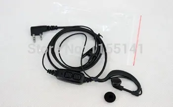 Taktinis Medžioklės Mikrofoną su Ausinėmis, Komunikacijos Walkie Talkies priedai TR Ausinę BaoFeng UV-82 UV-89