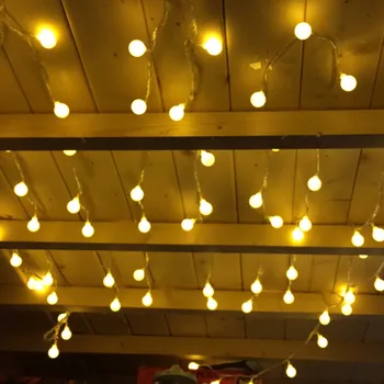 Thrisdar 100M 800LED Pasaulyje Kalėdų Kamuolys LED String Pasakų, Šviesos, Lauko, Sodo Terasą Kieme Vestuves Pasaulio Pasakų Šviesos
