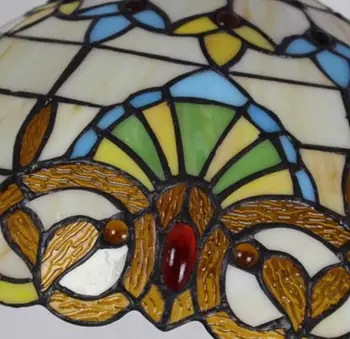 Tiffany liustra Virtuvės, Valgomojo prieškambario rankų darbo stiklo šviestuvais, patalpų, namų dekoro povas liustra