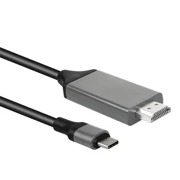 Tipas-C USB-C naar HDMI suderinamo HDTV 4K Kabel Tipas-C, vyrų naar HDMI suderinamus vyrų Adapteris, skirtas 