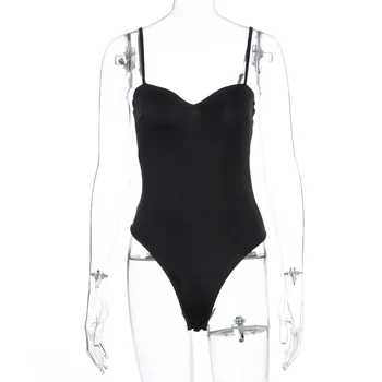 Toplook Seksualus Rankovių Bodycon Bodysuit 2020 M. Vasarą Moterys Elegantiškas Mados Streetwear Komplektus Drabužių Kieto Kūno Šalis, Klubas