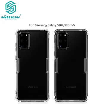 Tpu case For Samsung Galaxy S20 plius NILLKIN Pobūdžio aišku, TPU Ultra Plonas Atveju Galaxy S20+ 5G Minkštas Galinį dangtelį atveju